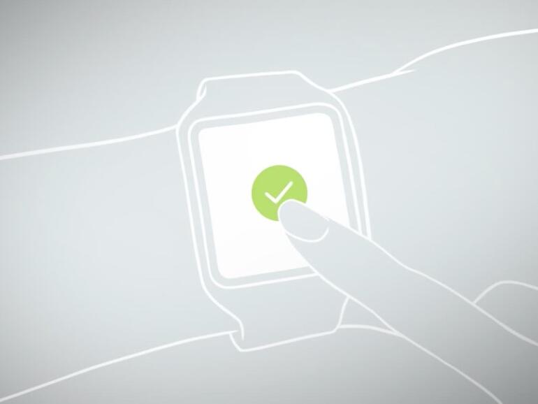 1-Click-Shopping am Handgelenk 