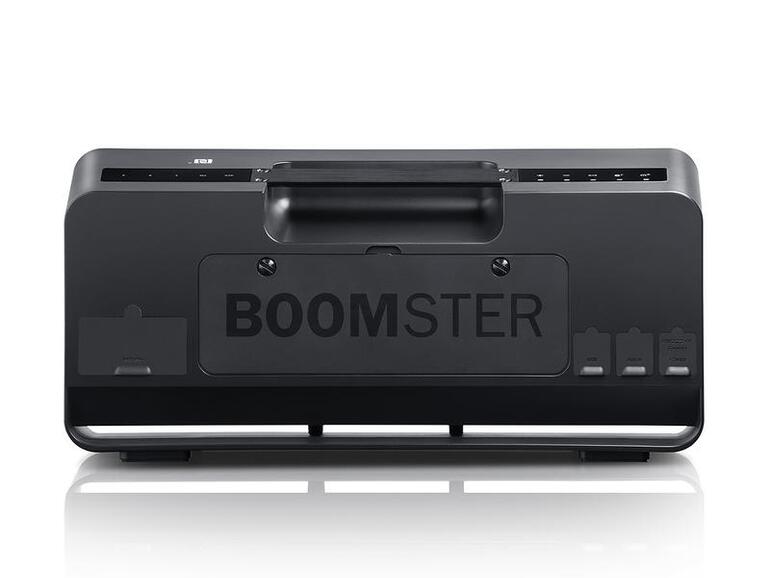 Die Rückseite des Boomster