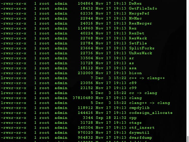 Ein Teil der Xcode Command Line Developer Tools.