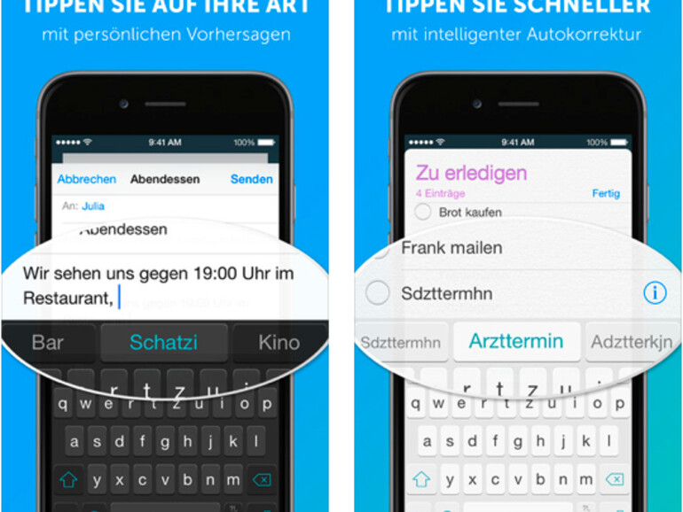 Alternative Tastatur Swiftkey