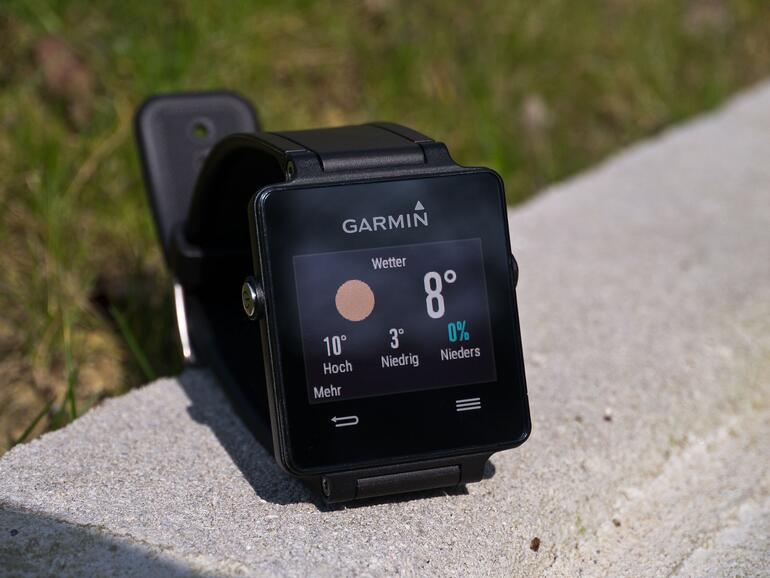 Sonnig: Das Display ist besonders bei viel Licht gut lesbar