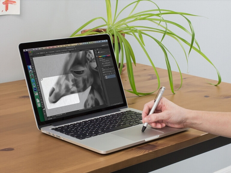 Ten one Design behauptet selbstbewusst, dass der Besitzer eines MacBooks mit Force Touch-TrackPad und der App Inklet sein Zeichen-Tablet nicht mehr benötigt
