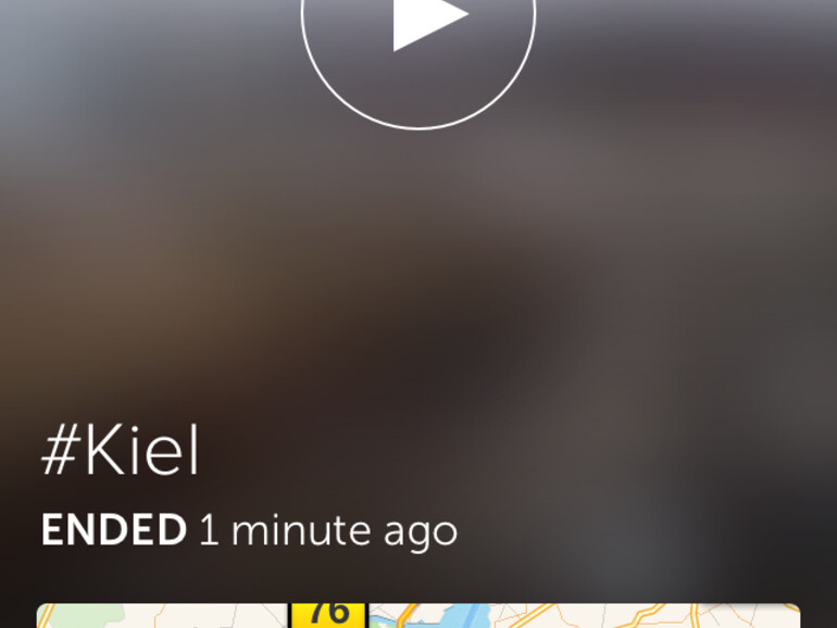 Beendete Live-Streams können als Replays angeschaut werden