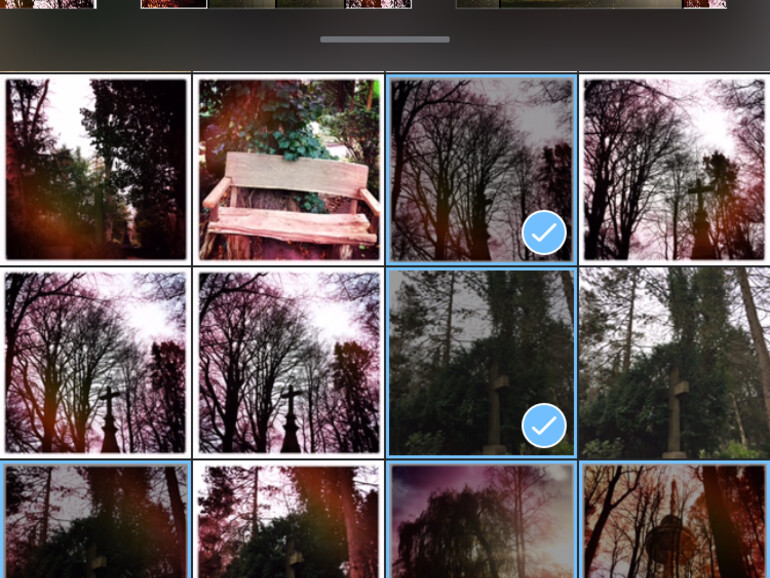 Mit Layout from Instagram lassen sich bis zu neun Bilder schnell individuell kombinieren.