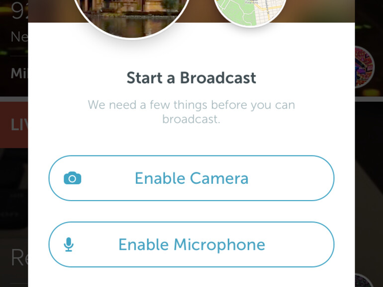 Mit der Twitter-App Persicope können Sie das Kamerabild des iPhones live in alle Welt übertragen.