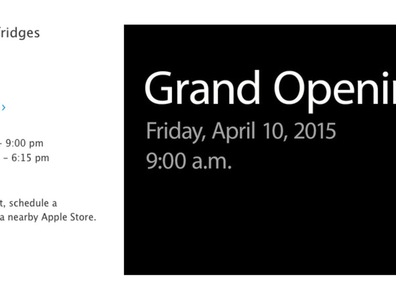 Apple hat in London, Paris und Tokio die Eröffnung von Apple-Watch-Stores angekündigt.