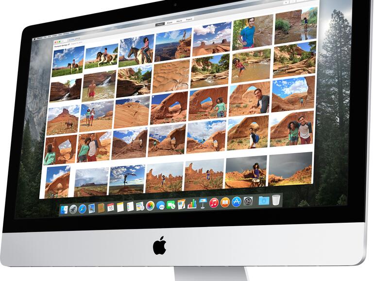 Fotobücher lassen sich wie bei iPhoto auch mit der Fotos-App erstellen.