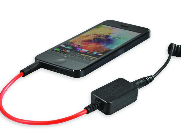 Triggertrap zum Auslösen des Blitzes