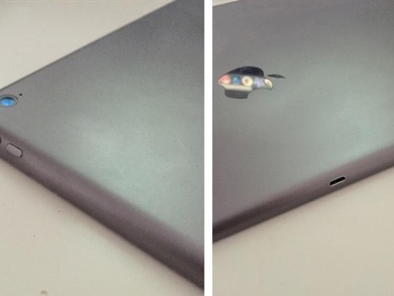 Sehen wir hier Bilder des iPad Pro? Was hat es mit dem zusätzlichen Anschluss auf sich?