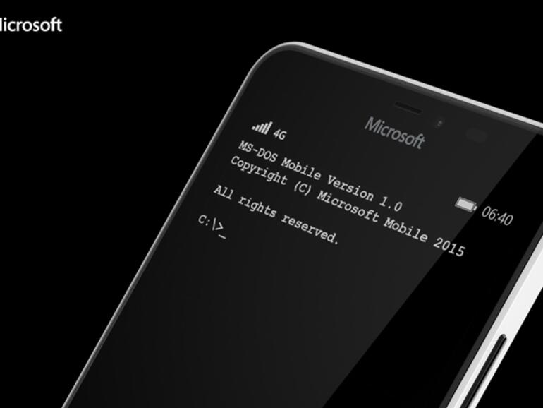 Microsoft bringt MS-DOS auf Smartphones