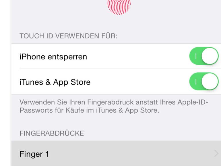 Touch ID im Winter nutzen