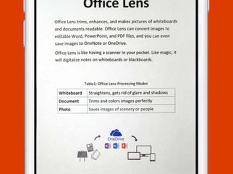 Microsoft Office Lens