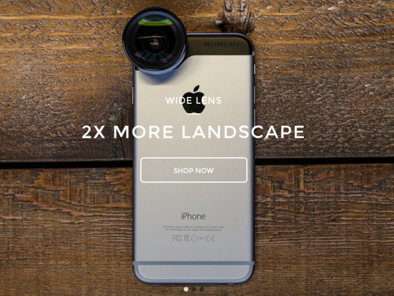 Das Unternehmen Moment Lens bietet zwei verschiedene Objektive für das iPhone an, die Nutzer auf die Smartphone-Kamera aufstecken können