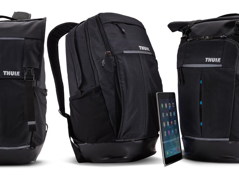 Der Thule Paramount Rucksack ist der ideale Begleiter für alle, die mit viel elektronischem Gerät im Gepäck reisen.