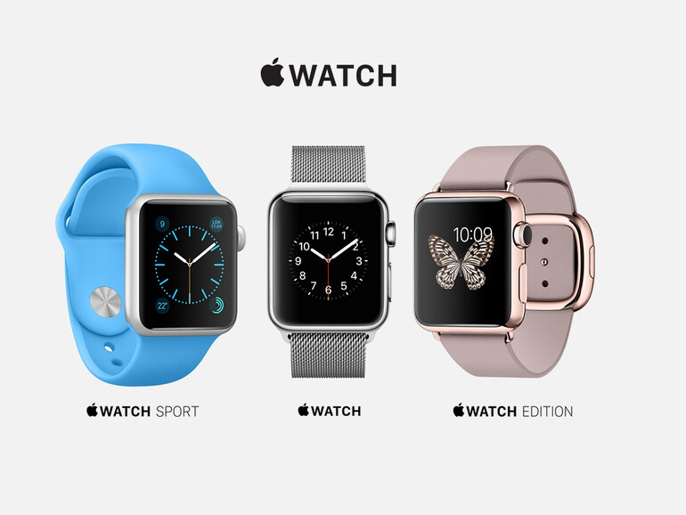 Kunden können Apples Apple Watch seit heute Vormittag vorbestellen
