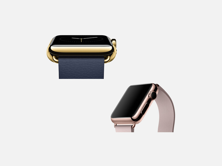 Prinzipiell kann jede Apple-Watch-Version mit einer Display-Größe von 28 Millimietern oder 42 Millimetern erworben werden