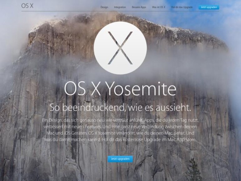 Möglich, dass ein anderer Nationalpark Yosemite als Namen für OS X 10.11 ablöst