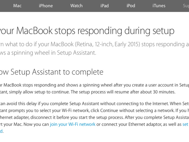 ... doch Apple bietet bereits eine einfache und detaillierte Hilfestellung