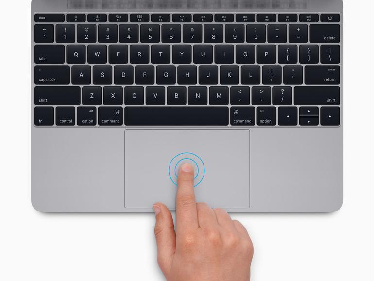 Macbook рисовать на тачпаде