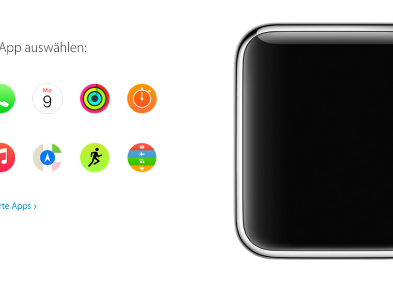 App Store für Apple Watch ist online ...