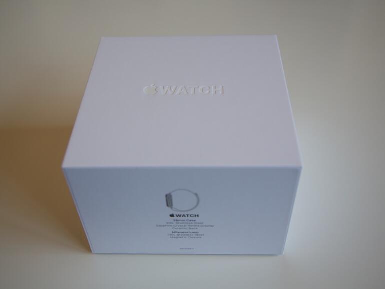 Apple Watch Milanaise in der Box