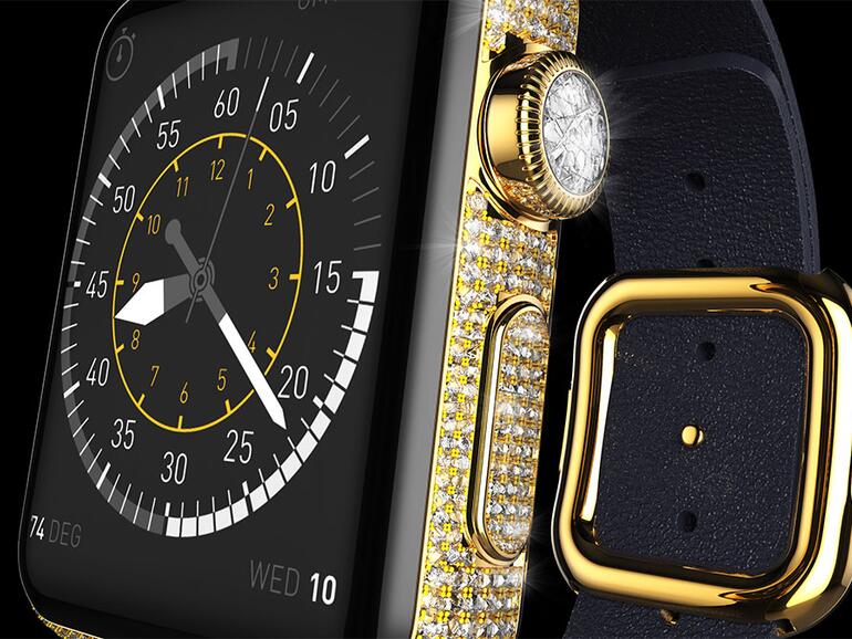 Apple Watch Diamond Ecstasy Gold
