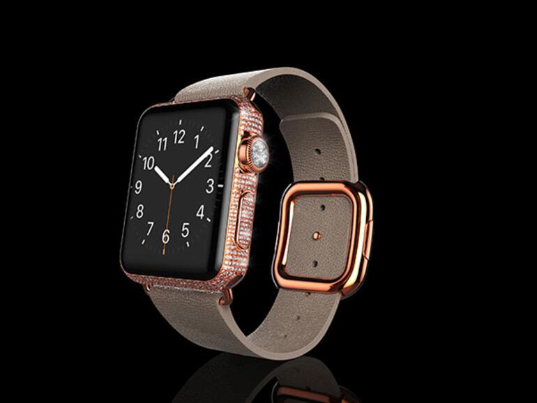 Apple Watch Diamond Ecstasy Rotgold