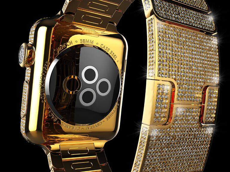 Apple Watch Diamond Ecstasy Gold