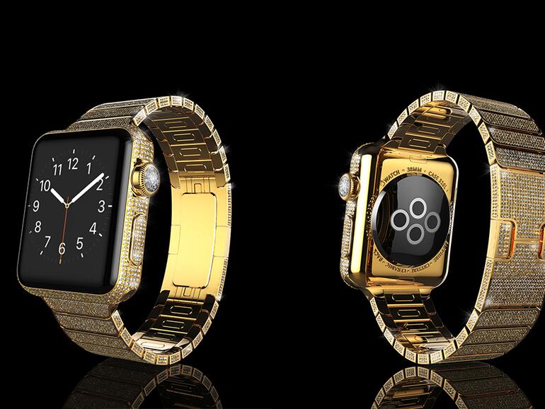Apple Watch Diamond Ecstasy Gold