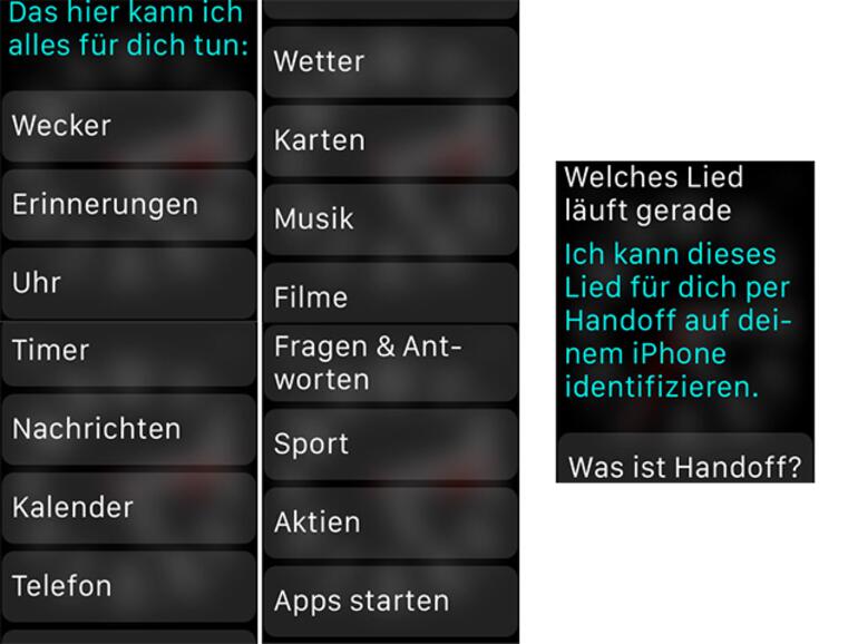 Siri bietet ähnlich wie unter iOS seine Hilfe an, stößt jedoch hier und da an seine Grenzen