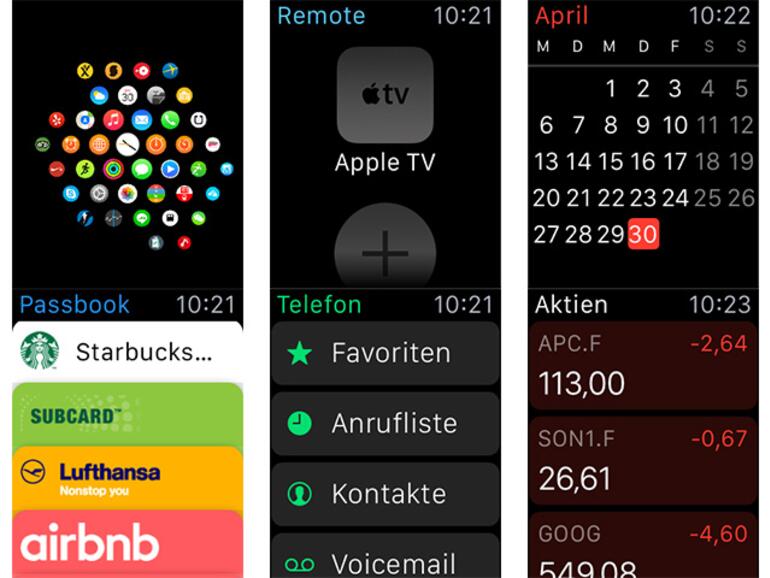 Langsam, aber sicher füllt sich das Display mit Apps