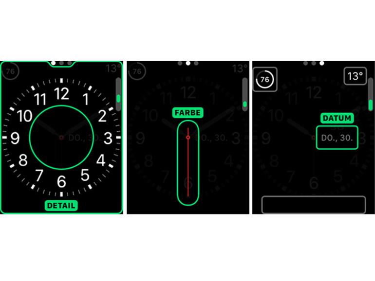 Beinahe jedes Zifferblatt lässt sich individuell anpassen
