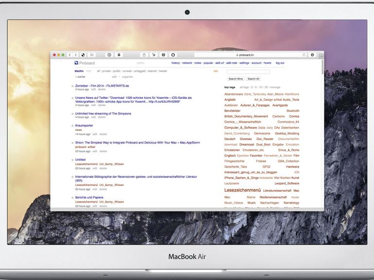 safari leseliste zu favoriten Vor allem wer in Teams wissenschaftlich arbeitet und überschaubare Quellensammlungen erstellt, kann mit der kostenlosen Version von Diigo viel erreichen.