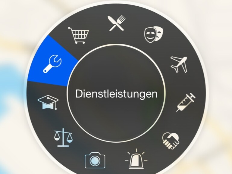 Wohin? - diese App versorgt den Nutzer mit den passenden und vor allem notwendigen Infos in der Umgebung