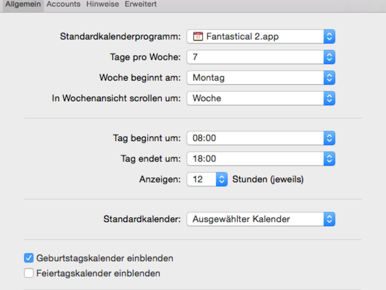 Die Besten Kalender Alternativen Fur Den Mac Kalender Tuning Und
