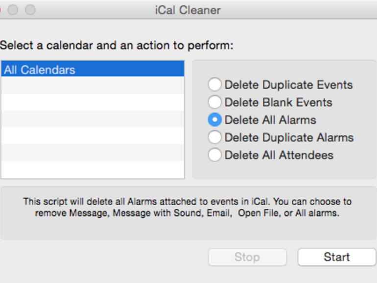 Die Freeware iCal Cleaner hilft durch das Entfernen von Doubletten dabei, Ordnung in Kalendern zu schaffen.