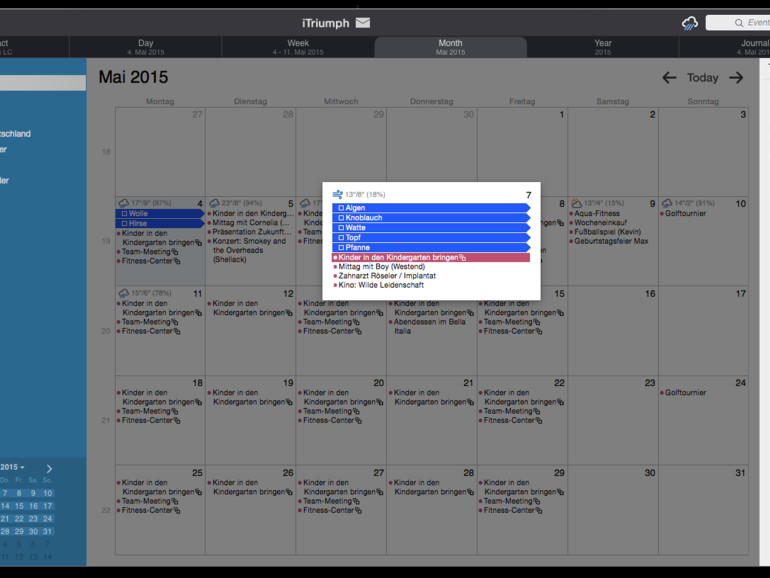 Die besten Kalender-Alternativen für den Mac: Kalender-Tuning und 