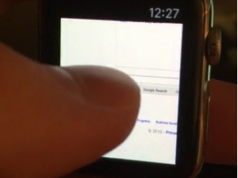 Ein taditioneller Browser eignet sich aufgrund des kleinen Displays nur bedingt bzw. gar nicht für die Apple Watch