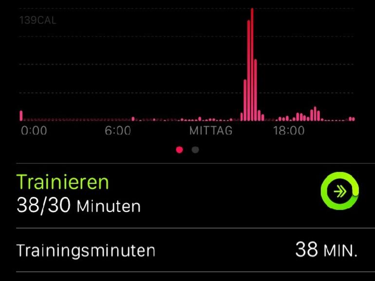 Tipp 3: Trainingsdetails nachverfolgen
