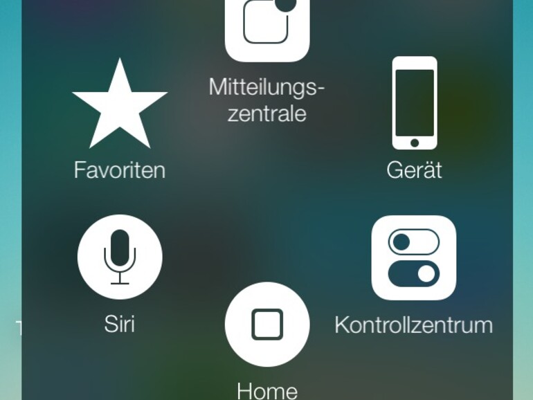 Die Funktion „AssistiveTouch aktivieren Sie unter &quot;Einstellungen&quot; -&gt; &quot;Bedienungshilfen&quot;. Anschließend finden Sie einen virtuellen Home-Button auf dem Display.