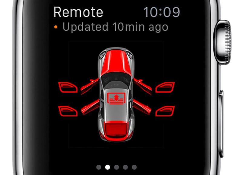 Porsche Car Connect für die Apple Watch
