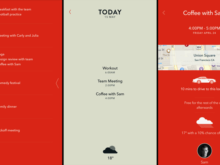 Der Kalender von Moleskine macht optisch eine Menge her.
