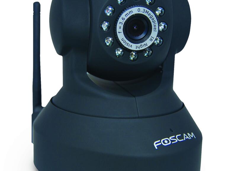 Einige Indoor-Kameras, wie die Foscam FI8918W, sind mit einem Nachtmodus ausgestattet