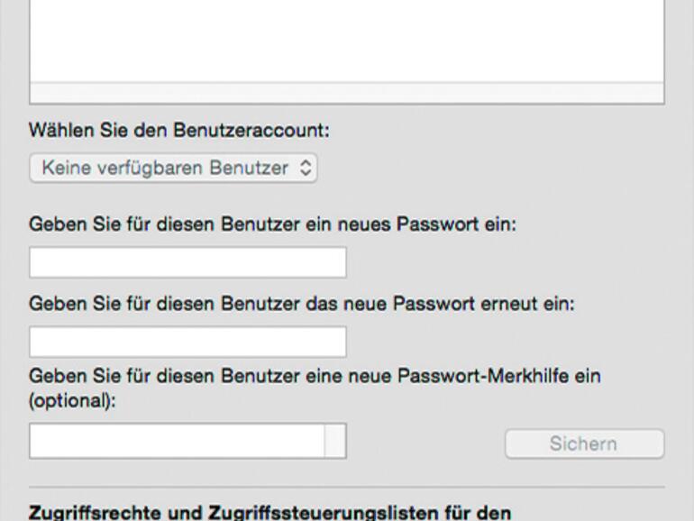 Im Recovery Mode überschreiben Sie ein aktuelles Passwort mit einem beliebigem neuem.
