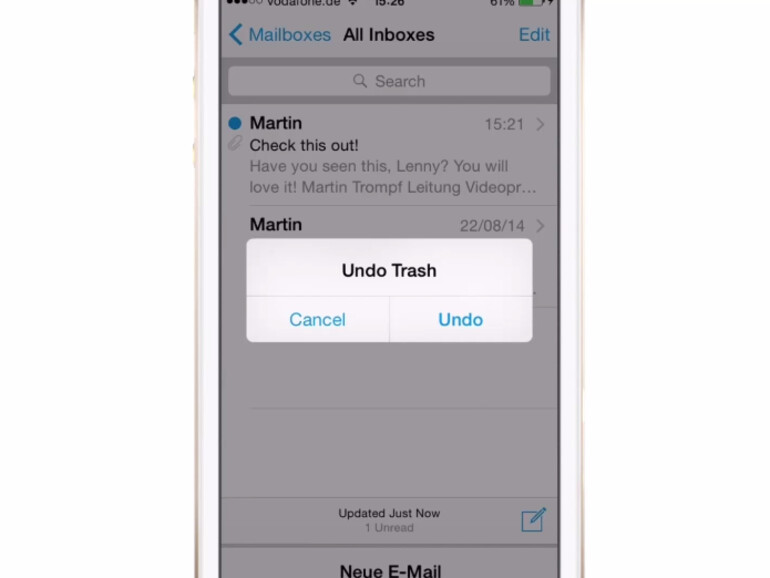 Apple sollte deutlich öfter auf die „Schüttel-Bedienung“ zurückgreifen