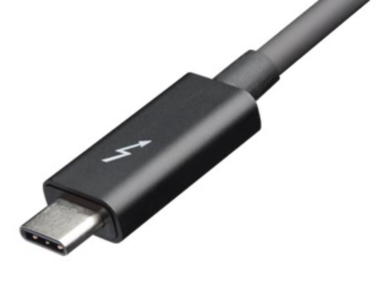 So sieht der Thunderbolt 3 Stecker mit USB-C aus