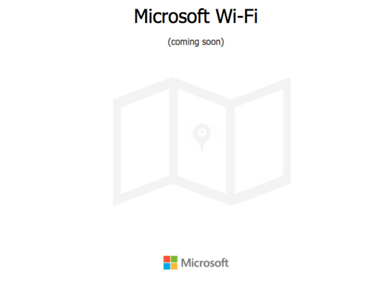 Zudem wurde bekannt, dass Microsoft an einem neuem Dienst namens Microsoft WiFi arbeitet.