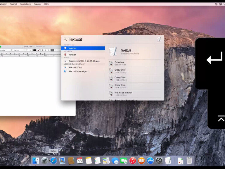 OS X erlaubt das schnelle Starten von Anwendungen mithilfe von Tastenkombinationen