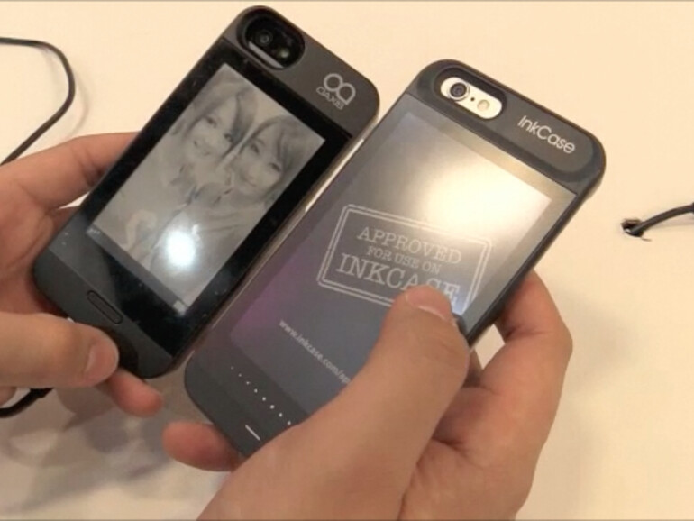 Oaxis InkCase für mehr kreativen iPhone-Gestaltungsfreiraum - zudem bringt die Hülle auch noch einen eBook-Reader mit