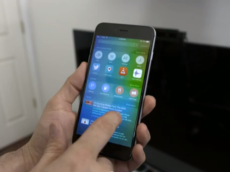 Spotlight: Suche an anderer Stelle